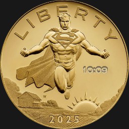 superman coin watch