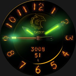 Nixie & Tritium Bulb Glow. Vzn AW6
