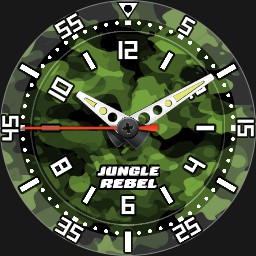 Brute JUNGLE REBEL Camouflage Military Diver Field Watch