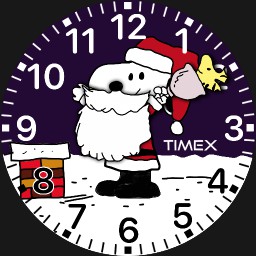 Santa Snoopy