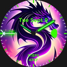 purple dragon