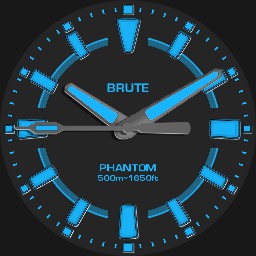 Brute PHANTOM Diver Military Field Watch Colours