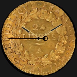 Gold, France, 24 Livres,1793