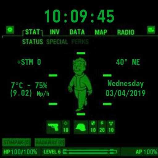 Pip boy Watch Square mod by error55o