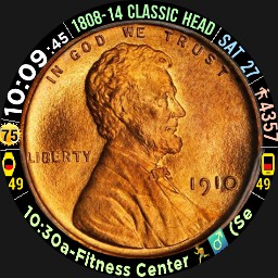 COINS: U.S. CENTS Collection 1787-2025: 45 Pennies per Hour - WOS6