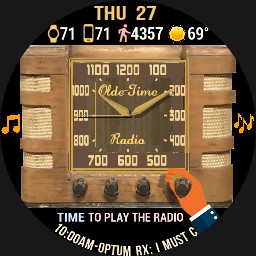 OLDE-TIME RADIO Dial Tells The Time  - WOS6