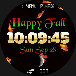 Happy Fall Animated