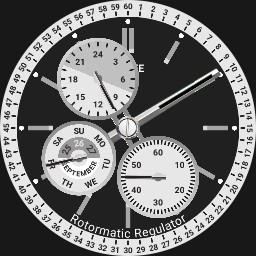 Brute ROTORMATIC REGULATOR 24H Perpetual Calendar Watch