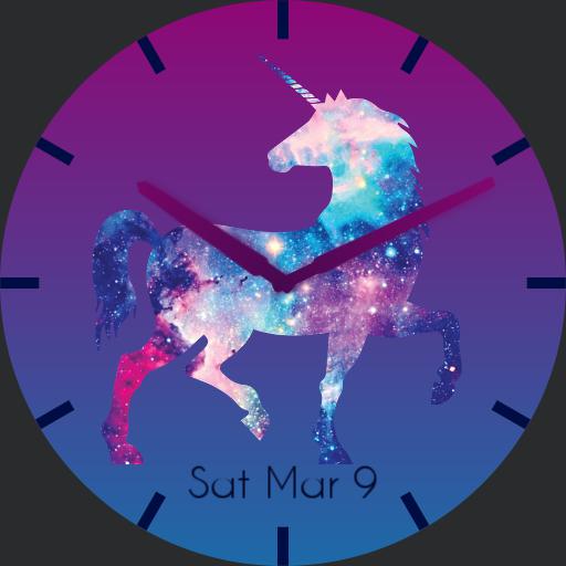 Pink and Purple Unicorn