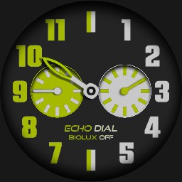 Brute ECHO DIAL Biolux Edition Regulator Watch Lume