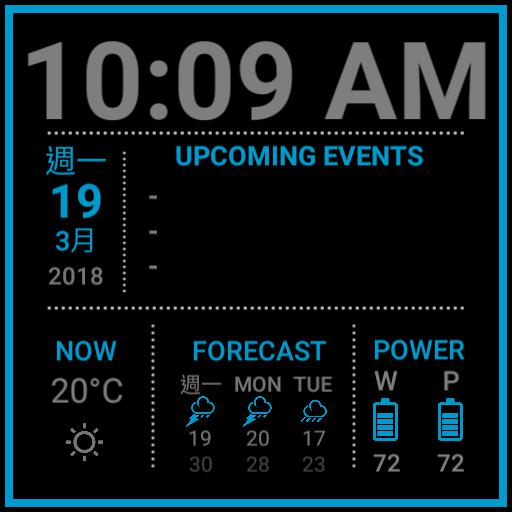 black  blue Material Square bore