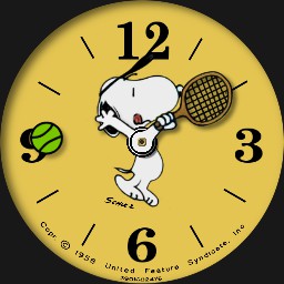  Snoopy Tennis Star