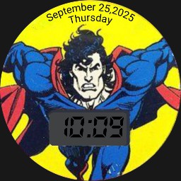 Superman Digital Watch 1996