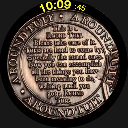 ROUND TUITs - 30 Each Hr - Wear This When You Get Around To It - WOS6