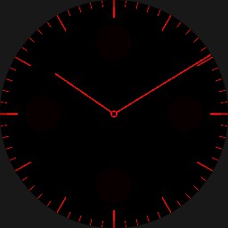 Minimal Analog AOD Red