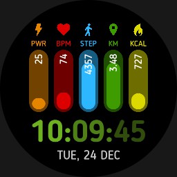Brute All in One Colourful Dashboard Multi Info Watch