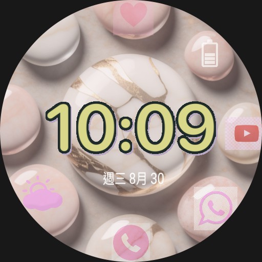 pink marble