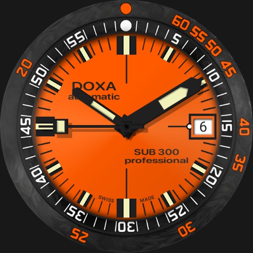 Doxa SUB 300 Carbon / 7in1