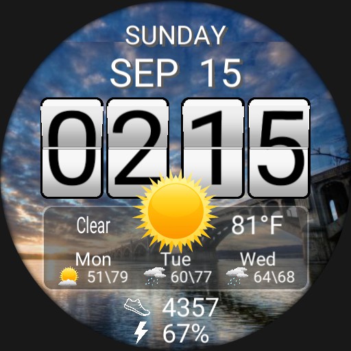 Flip Face 7-23 White