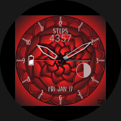 red mandolin • WatchMaker the world's largest watch face platform