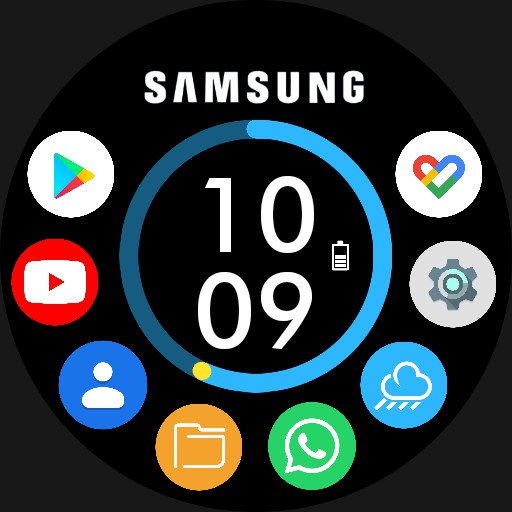 Samsung Apps for ticwatch Pro Black