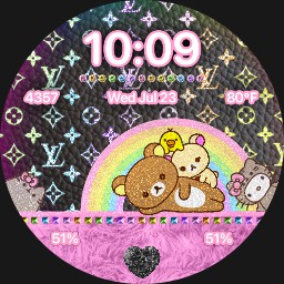 Rilakkuma Rainbow Bling Luxury 