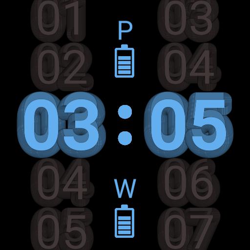 rolling digital color change