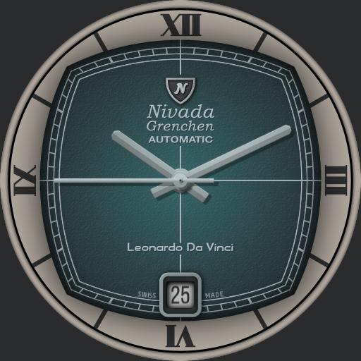 Nivada Grenchen Leonardo De Vinci C.1969