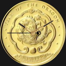 Gold, Bhutan, Year of the Dragon, 1000 NU, 2024 