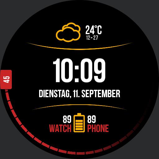 Animated Digital Watch