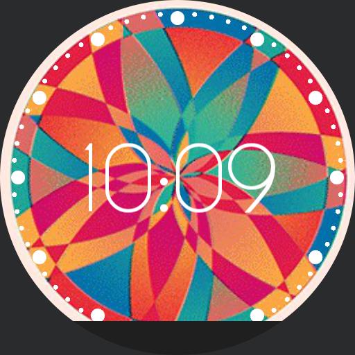 Animated Simple Circles Abstract