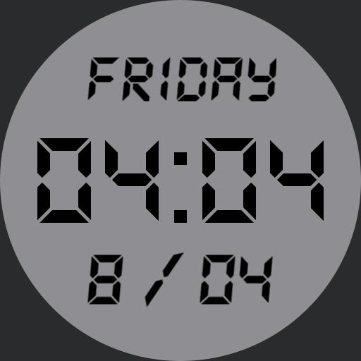 Grandpas Digital Watch