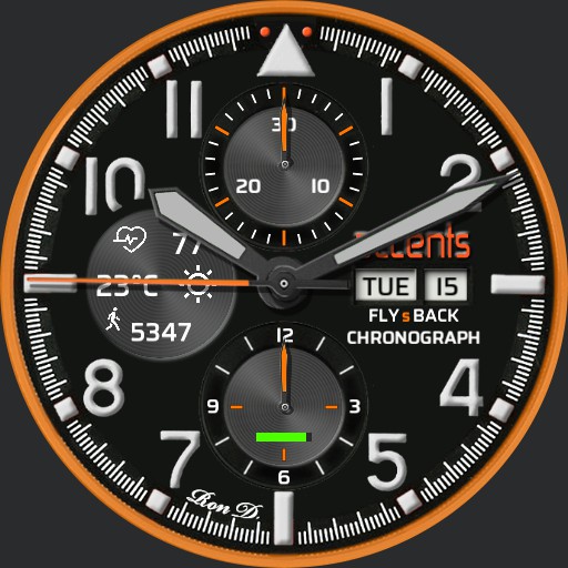 accents No. 1 - Aviator FLYsBACK Chronograph TZ