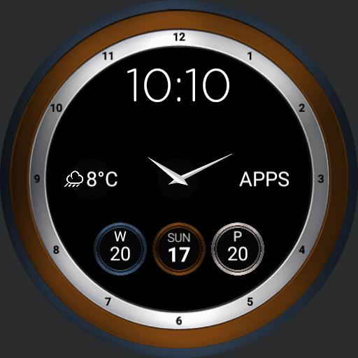 Claude Silver and  Black Digital