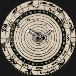 Dantes Divine Comedy Map of Heaven, 1321