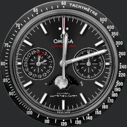 8in1 OMEGA SPEEDMASTER CO-AXIAL MASTER CHRONOMETRE MOONPHASE CHRONOGRAPH