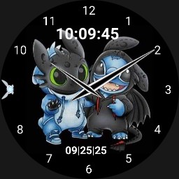 Toothless and Stitch