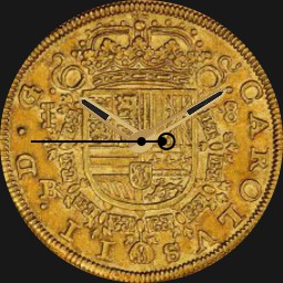 Gold, Spanish 8 Doubloon, 1687 