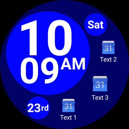 Spinning Digital Circles with Complications