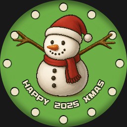 Brute HAPPY XMAS Christmas Snowman Watch