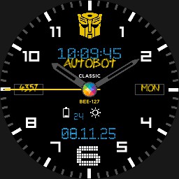 Transformers Yellow Galaxy Watch 8 Classic