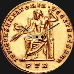 Roman Gold, Diocletian, Medal, 303 CE 