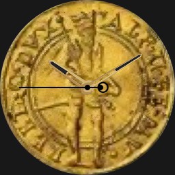 Gold, Alfonso II, Duke of Ferrara, Ducato, Scepter 