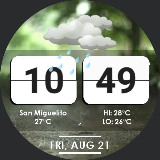 Flip Clock Ivanoski Animated