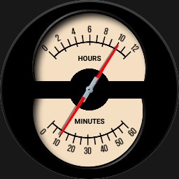 Brute VU METER Gauge Retrograde Watch