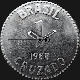 Stainless Steel, Brazil, 1 Cruzado, 1988