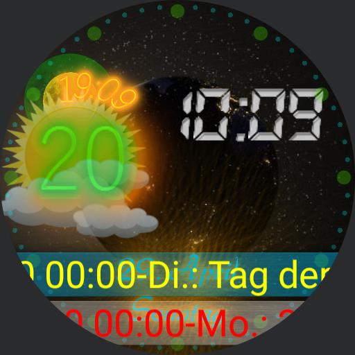 A day in the universe