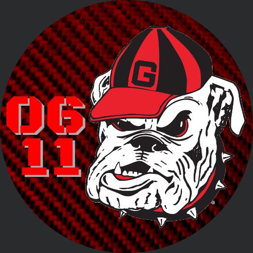 Georgia Bulldawg face