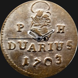 Billon, Hungary, Duarius, 1703