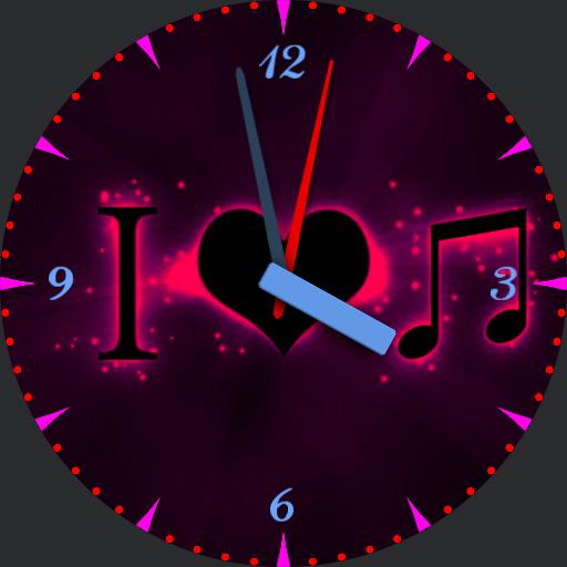 I love Music watch
